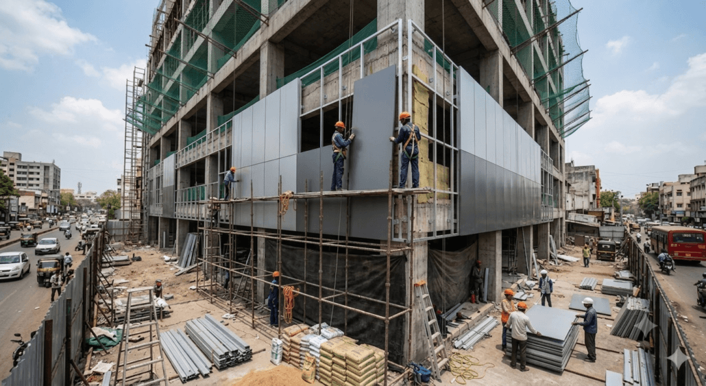 ACP cladding in Nagpur by Abstract Edge
